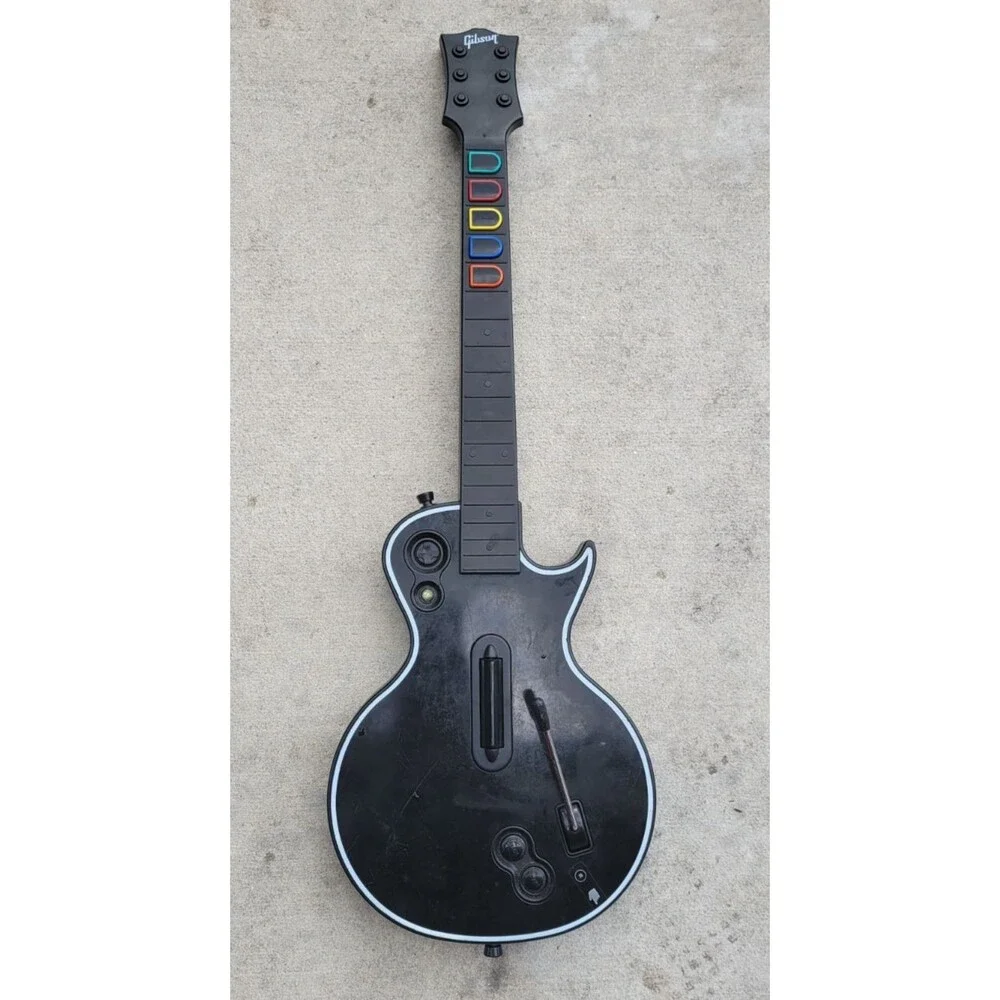 Red Octane Xbox 360 Wireless Gibson Les Paul Guitar Hero Controller (95123.805)